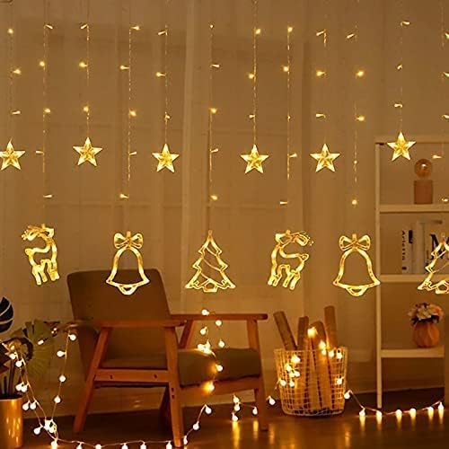 Warm White LED Festive Curtain Lights™