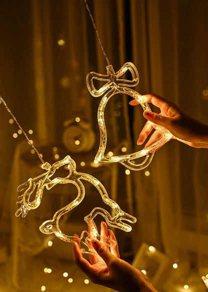 Warm White LED Festive Curtain Lights™