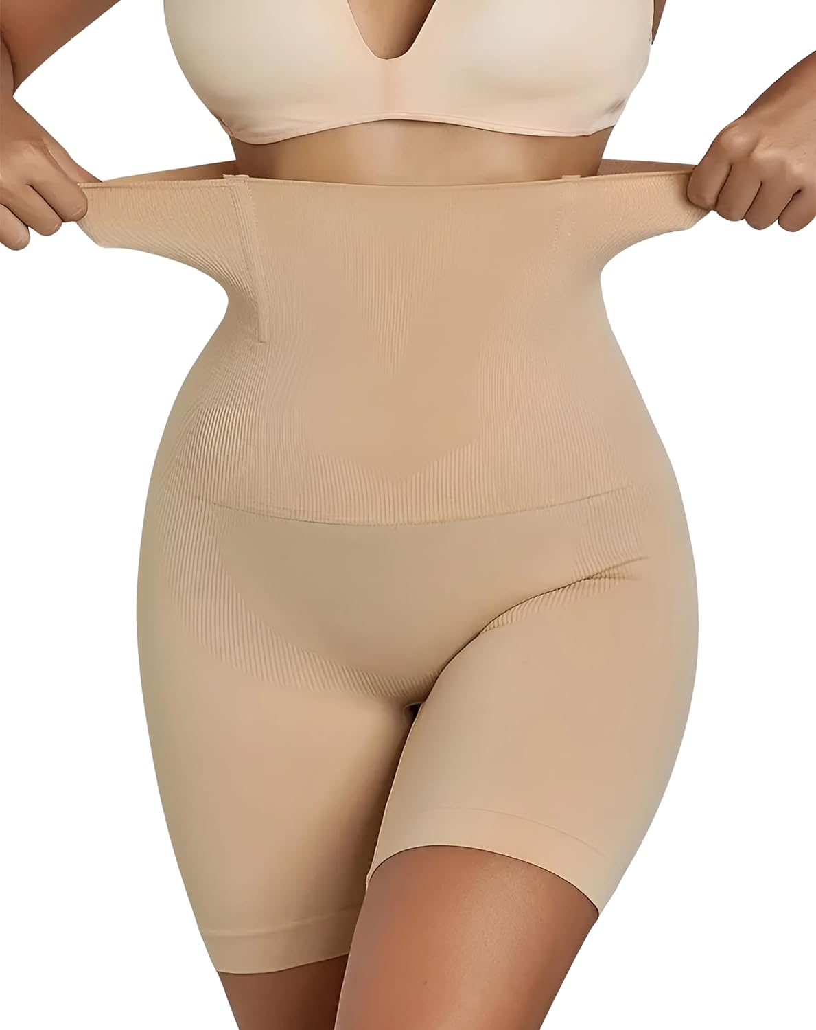 Sculpting High-Waisted Shapewear Shorts™