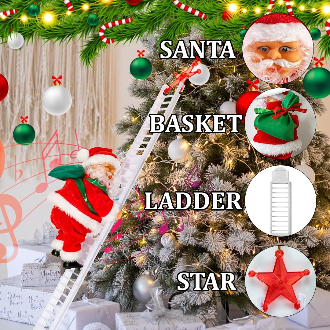 Whimsical Santa Ladder Musical Companion™