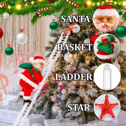 Whimsical Santa Ladder Musical Companion™
