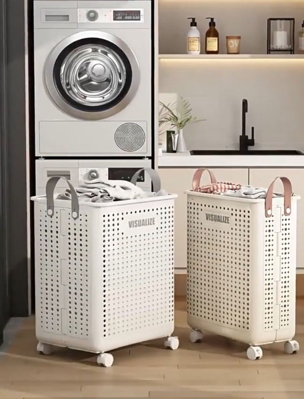 SleekFold™ Multi-Use Laundry Basket™