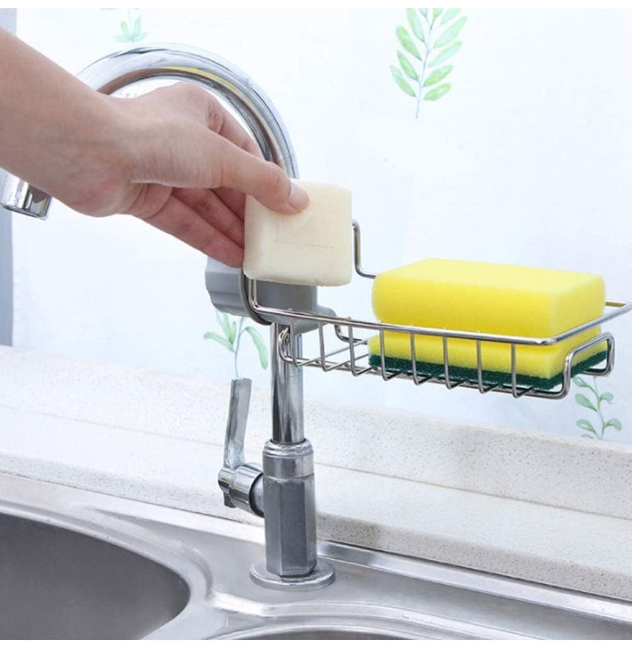 Premium Stainless Steel Sink Organizer™