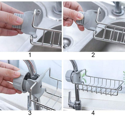 Premium Stainless Steel Sink Organizer™
